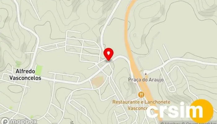 mapa de Pontilhão Marco histórico em 888-920 - Alfredo Vasconcelos