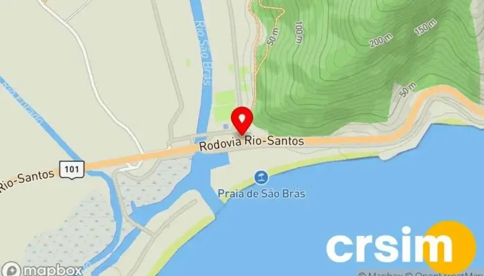 mapa de Portobello Resort & Safári Hotel Resort em Mangaratiba