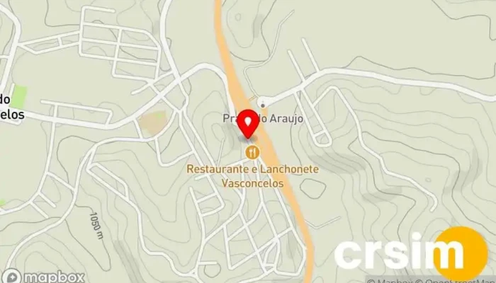 mapa de Posto Rede Mais Posto de combustível em MG