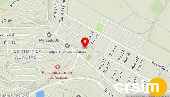 mapa de PR Modas Loja de Roupa em Porto Real