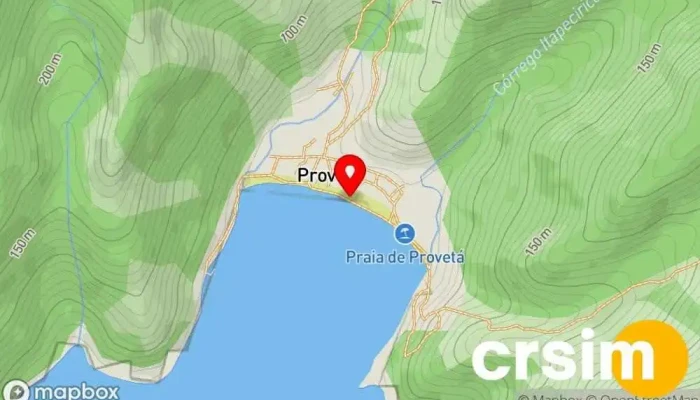 mapa de Praia do Provetá Praia em Angra dos Reis