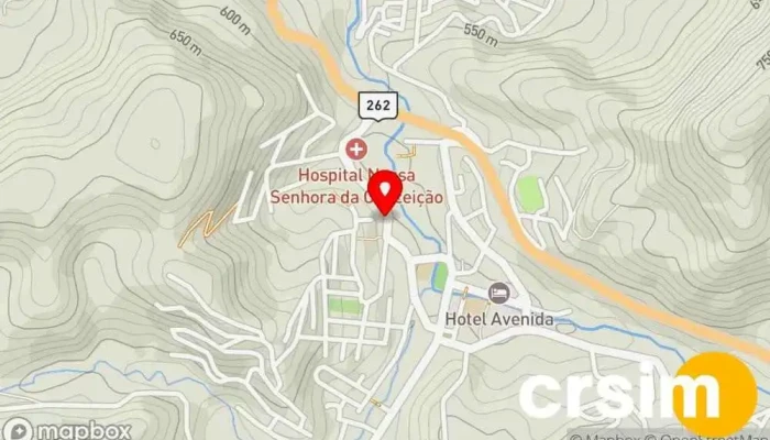mapa de Prefeitura Municipal de Abre Campo Prefeitura em - Centro