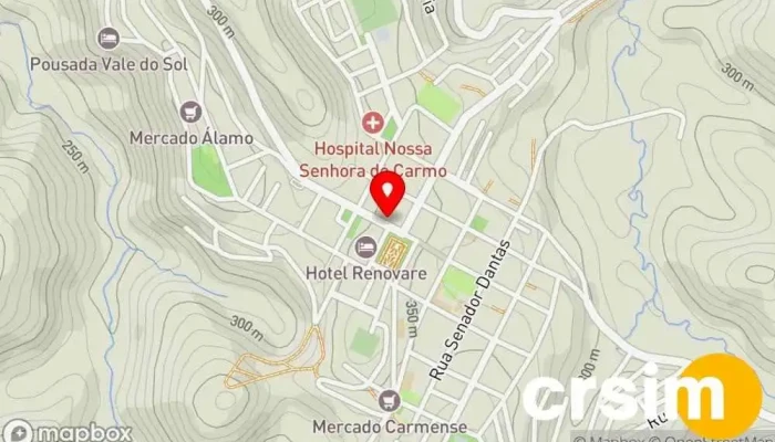 mapa de Presentes e Cia Loja de Presentes em Carmo
