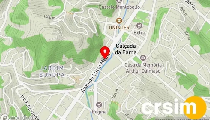 mapa de Promotion Loja de Roupa em Teresópolis - RJ