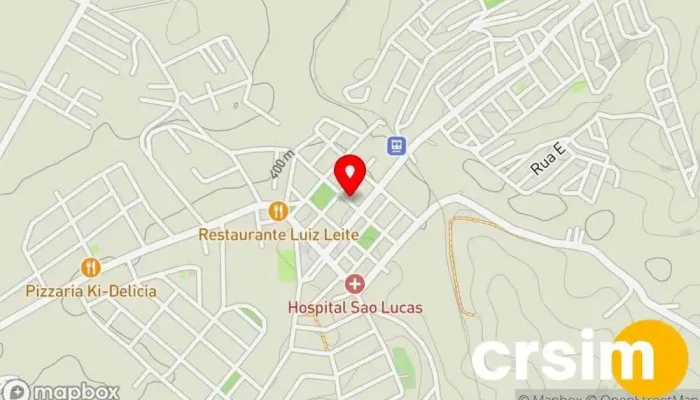 mapa de Prosa & Verso Livraria Livraria em Quatis