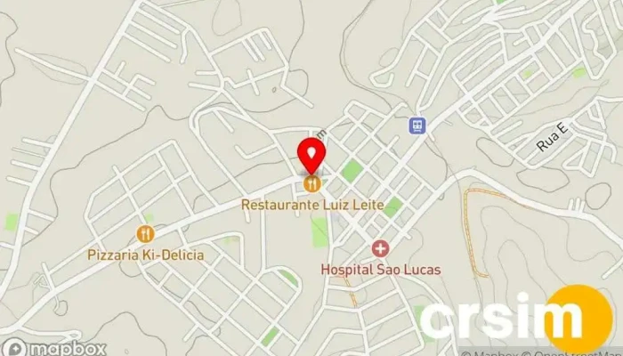 mapa de Quatis Hotel em Quatis