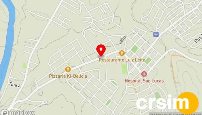 mapa de Quatis  em Quatis
