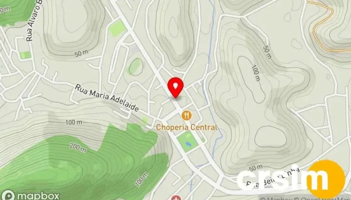 mapa de Quitandinha Horti-Mercado Mercado de frutas e vegetais em Conceição de Macabu