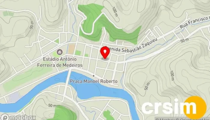 mapa de R.A. Doçuras (Feira de Cardoso) Doceria em Cardoso Moreira