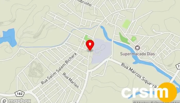 mapa de Rafael Moto Peças Loja de peças para motocicletas em Carapebus
