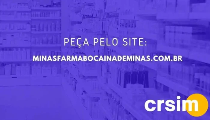 Rede Minas Farma | Farmácia Delivery em Bocaina de Minas - 123 - Centro
