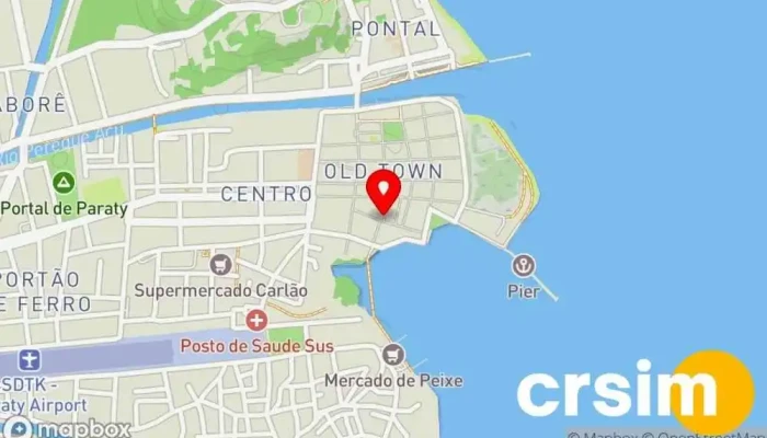 mapa de Renovare Loja de acessórios de moda, Designer de moda, Loja de moda feminina em Paraty