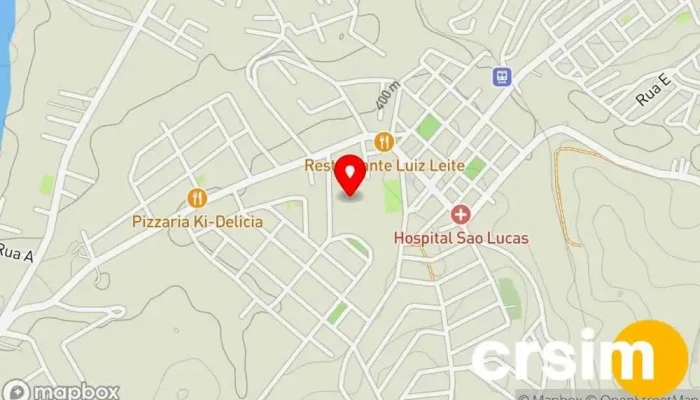 mapa de Restaurante Feira da Roça Restaurante em Quatis