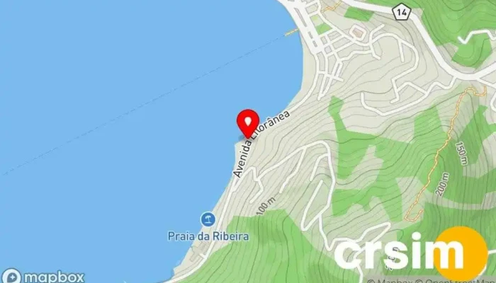 mapa de Restaurante Toca da Garoupa Restaurante de frutos do mar em Mangaratiba