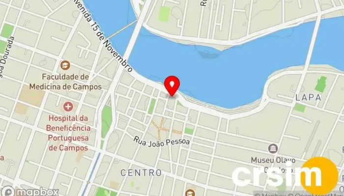 mapa de REYeCO tamanhos grandes CAMPOS plus size Loja de roupas com tamanhos especiais em Campos dos Goytacazes