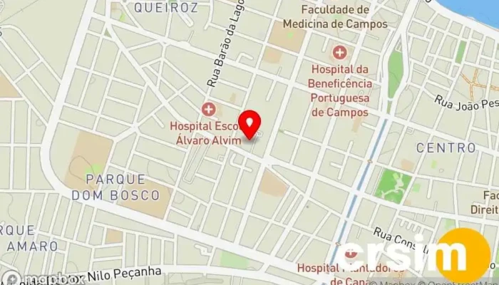 mapa de Riviera Loja Loja de moda masculina em Campos dos Goytacazes
