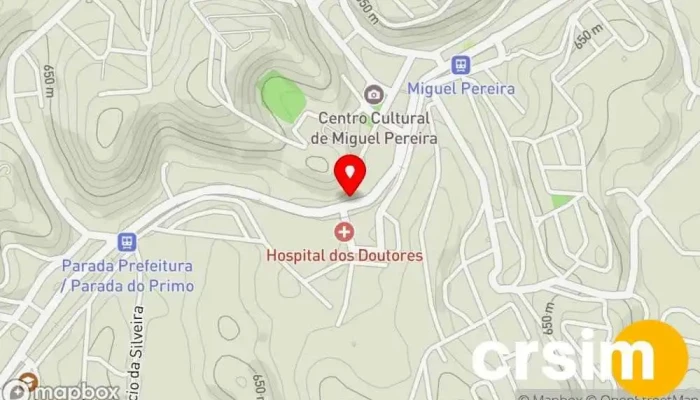 mapa de RJ Auto Peças Miguel Pereira Loja de autopeças em Miguel Pereira