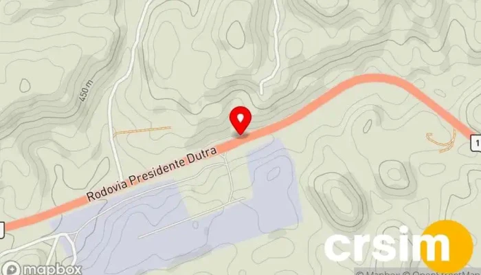 mapa de Rodovia Presidente Dutra Piraí - Rio de Janeiro, Brasil Ponto de ônibus em Pinheiral