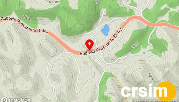 mapa de Rodovia Presidente Dutra Piraí - Rio de Janeiro, Brasil Ponto de ônibus em Piraí