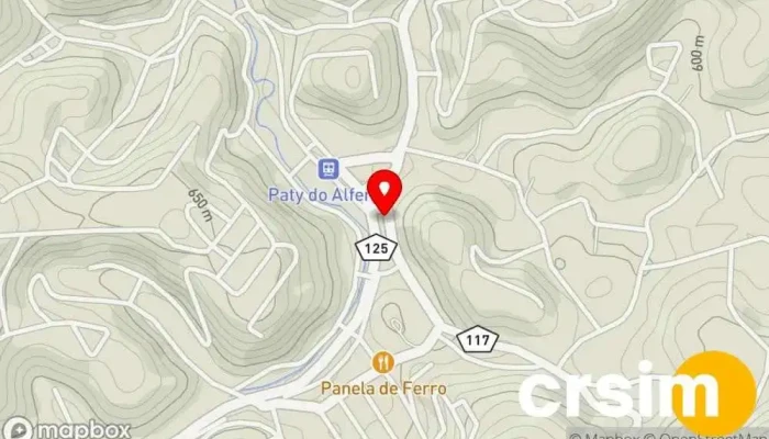 mapa de ROSA DE SARON PATY DO ALFERES Loja de moda feminina em Paty do Alferes