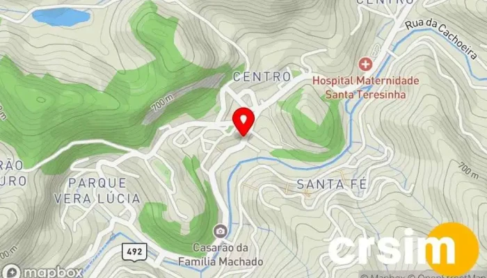 mapa de Rosa Linda Fashion Loja de Roupa em São José do Vale do Rio Preto