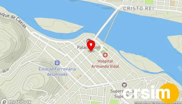 mapa de Rouge Shoes Loja de calçado em São Fidélis
