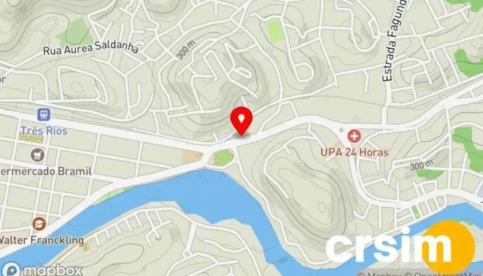 mapa de Royal Supermercados (Três Rios) Supermercado em - Triângulo
