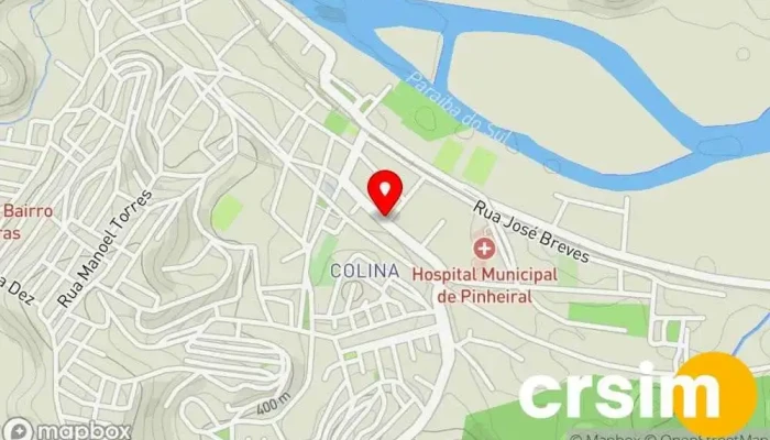 mapa de Rua Coronel Joaquim Ferreira Ribeiro 37, Pinheiral - Rio de Janeiro, 27197, Brasil Ponto de ônibus em Pinheiral