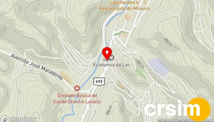 mapa de Rural Macuco comércio de produtos agrícola ltda Farmácia veterinária em Macuco