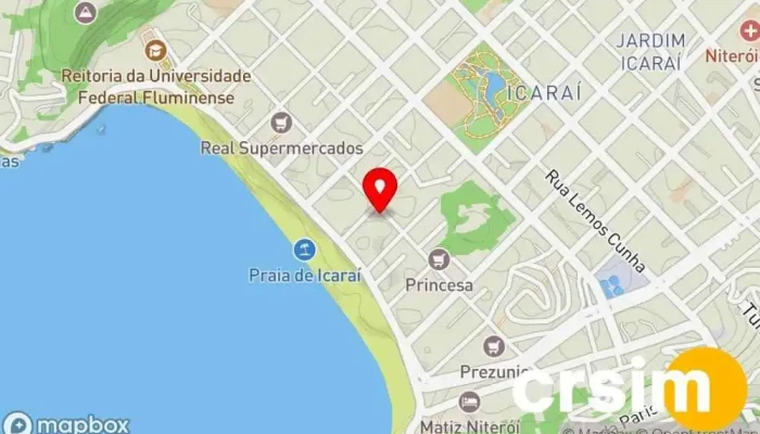 mapa de Sacada Loja de moda feminina em Niterói