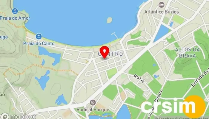 mapa de SADARO Loja de moda feminina em Búzios