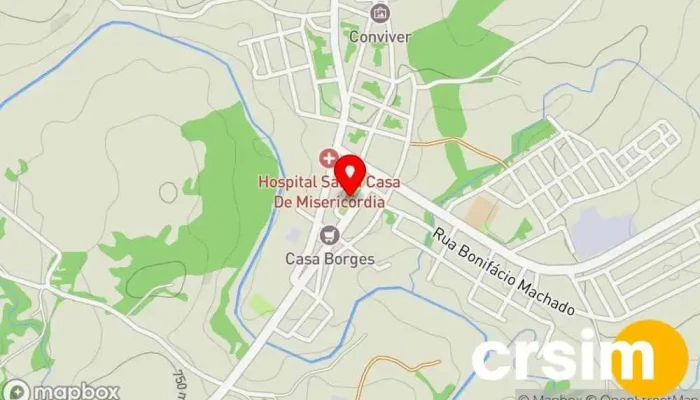 mapa de Santuário de Nossa Senhora da Abadia Igreja católica em - Centro