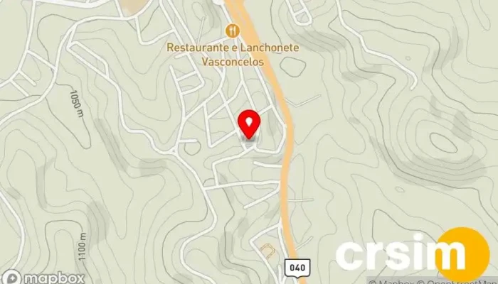 mapa de São Judas Tadeu Igreja em MG