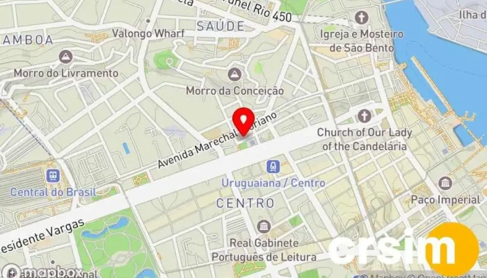 mapa de São Pedro Loja de utensílios de cozinha em Rio de Janeiro