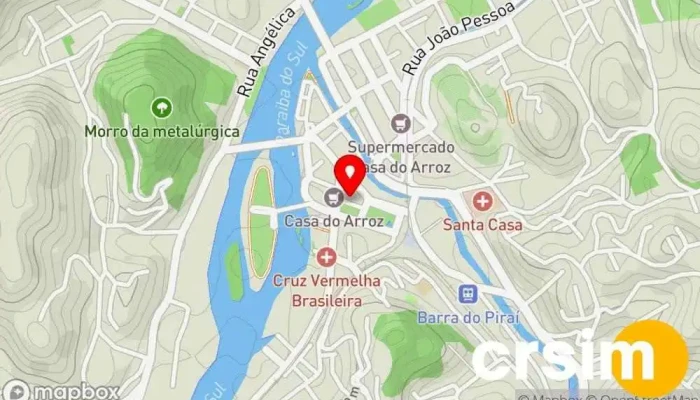 mapa de SARA SIRIUS Loja de Roupa em Barra do Piraí