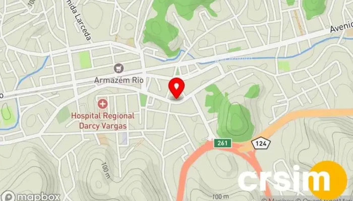 mapa de SBX Magazine Loja de Roupa em Rio Bonito