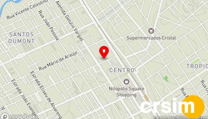 mapa de SEGREDOS DE MARIA BOUTIQUE Loja de moda feminina em Nilópolis