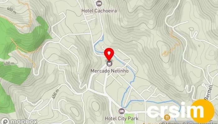 mapa de Shopping terras da Finlândia Loja de Roupa em Itatiaia
