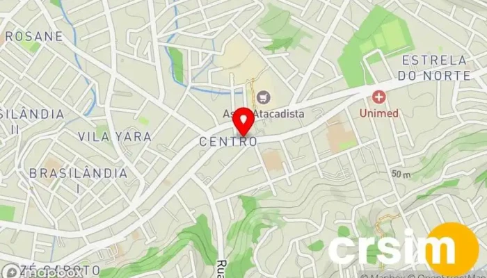 mapa de Show Das Malhas Loja de Roupa em São Gonçalo
