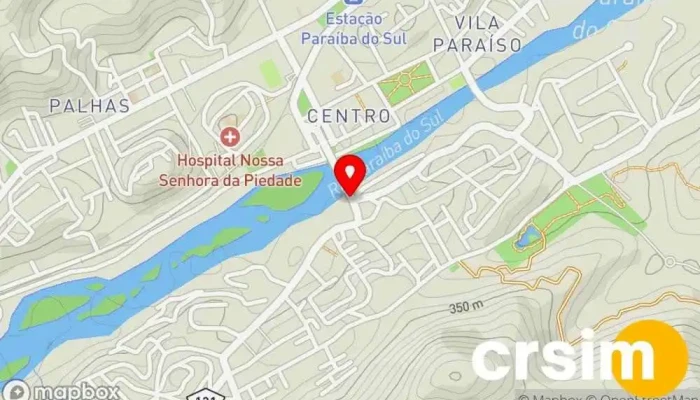 mapa de Sil Modas Loja de Roupa em Paraíba do Sul