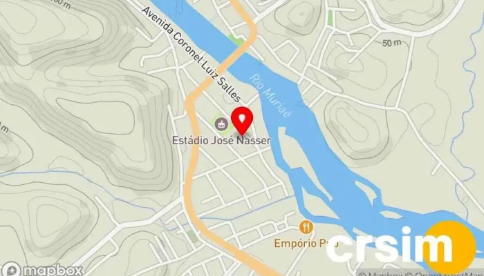mapa de Silky Lingerie Loja em Italva