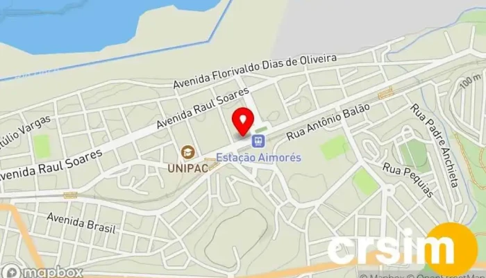 mapa de Silvânia Móveis e Eletrodomésticos Loja de móveis em - Aimorés