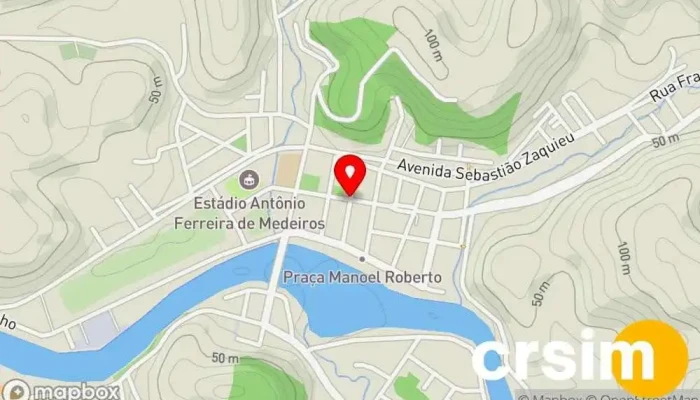 mapa de Sílvio Gás Loja em Cardoso Moreira