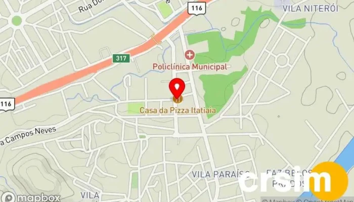 mapa de SMART CENTER ITATIAIA Loja de celulares, Loja de acessórios de informática, Assistência Técnica de Informática, Oficina de reparos de celulares em Itatiaia
