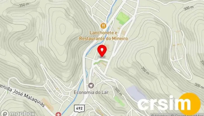 mapa de Sol & Neve Macuco - Centro, R. Chafizarife Sorveteria em Macuco