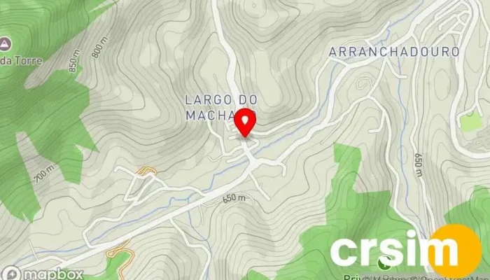mapa de Solicunha Loja de materiais de construção em Santa Maria Madalena