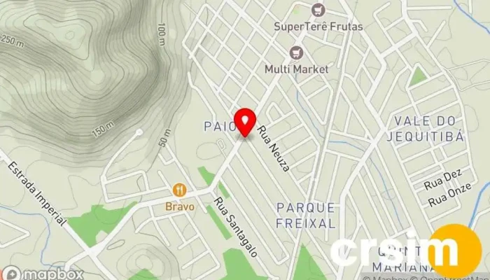 mapa de SOS BATERIAS GUAPIMIRIM Loja especializada em baterias, Loja de baterias de carro, Eletricista em Guapimirim