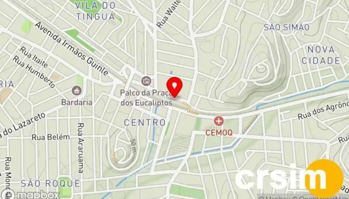 mapa de South & Co Loja de Roupa em Queimados