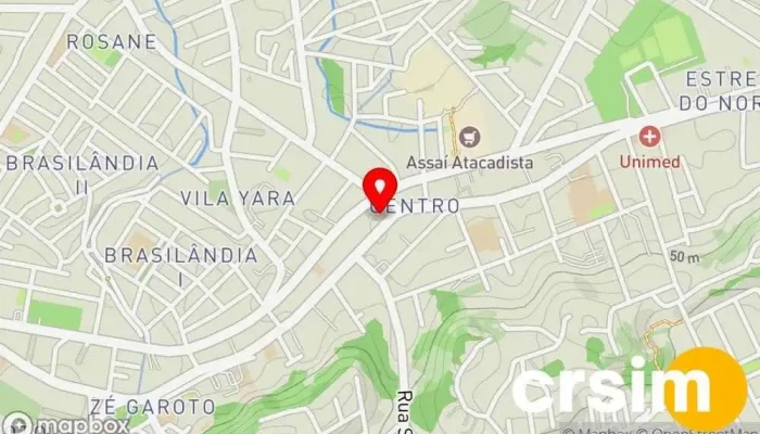mapa de South & Co. Loja de Roupa em São Gonçalo