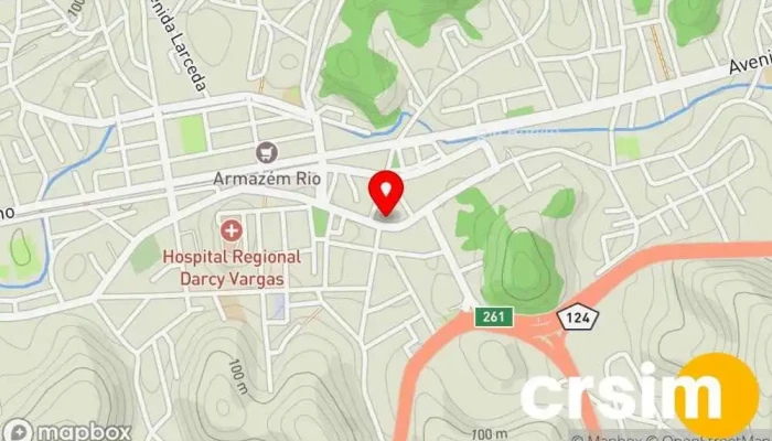 mapa de South & Co. Rio Bonito Loja de Roupa em Rio Bonito